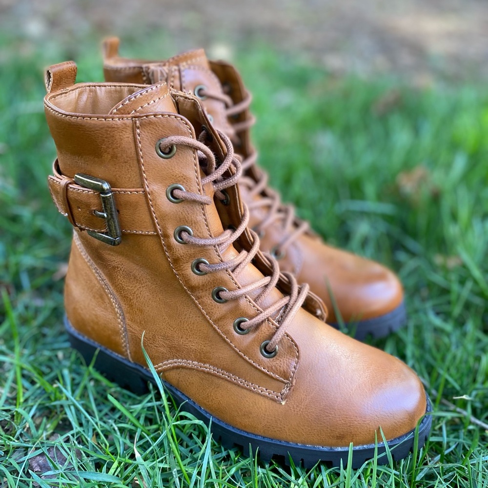 SO, Broccoli Combat Boots